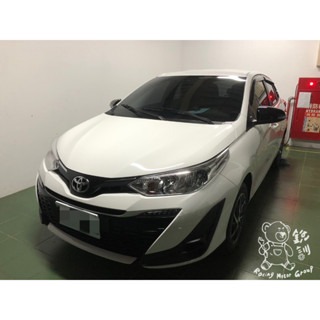 銳訓汽車配件精品-沙鹿店 Toyota Yaris 安裝 惠普 HP F410g 前後雙錄+GPS行車記錄器(送32G)