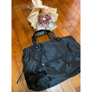 (二手)MARY KAY 黑色防水大容量包包 手提包 肩背包 size：50x30x18cm