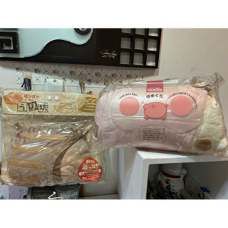可愛豬動物造型靠墊腰枕有兩款粉色可放香包）咖啡色可重複加熱矽膠袋