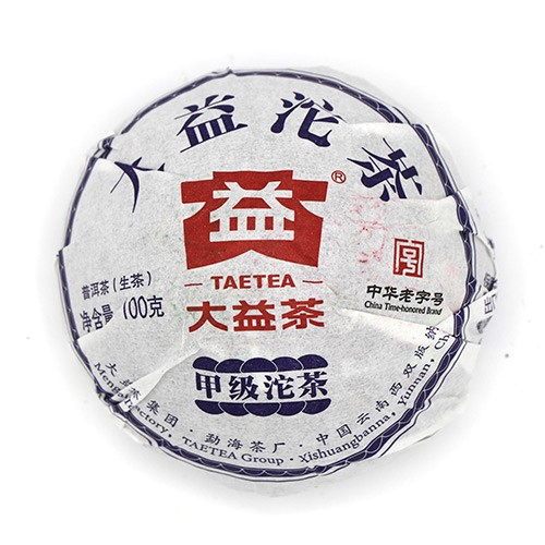 大益普洱生茶 100g/甲級沱茶 2201 「茶有大益」