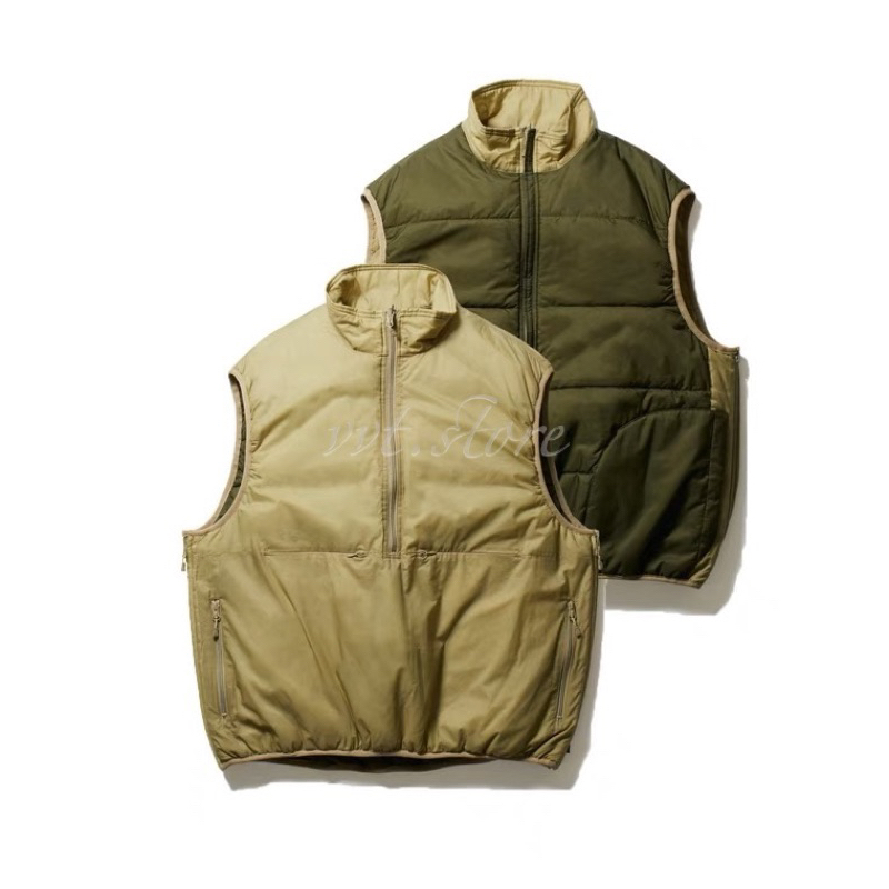 DAIWA PIER39 22AW REVERSIBLE PULLOVER PUFF VEST 雙面穿 背心 外套 套衫