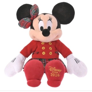 全新 迪士尼商店 2016年 聖誕節米妮玩偶 米妮耶誕節娃娃 disney store minnie mouse擺飾公仔