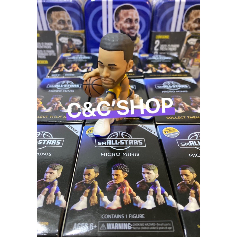 【CCSHOP】情人節禮物 2022 Excite NBA smALL-STARS三吋盲盒公仔拆Curry Luka