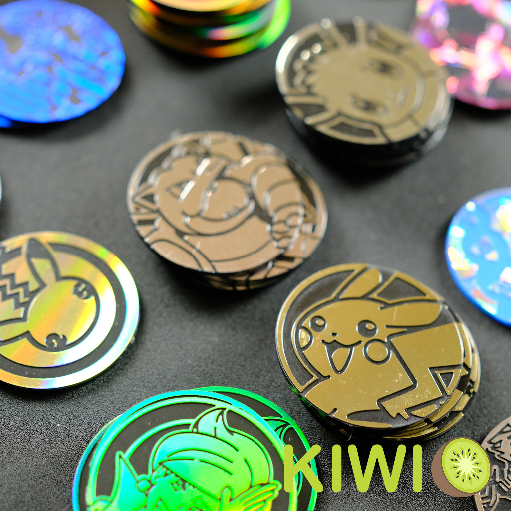 KIWI 🥝 PTCG 國際版 美版 寶可夢 大硬幣 5cm 二手