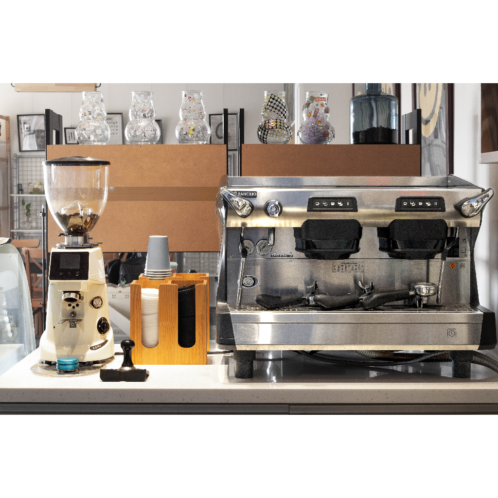 Rancilio Classe 5 A2 商用義式咖啡機+FIORENZATO F64E 定量磨豆機 二手 出清