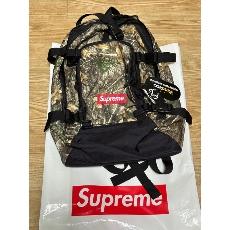 2019 F/W Supreme 47th Backpack 後背包 叢林/迷彩/落葉