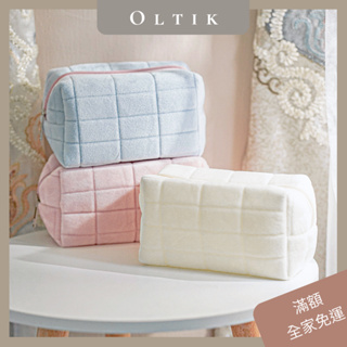 OLTIK｜ 韓系絨絨餅乾包 餅乾包 刷包 刷包 刷具包 化妝包 A03014