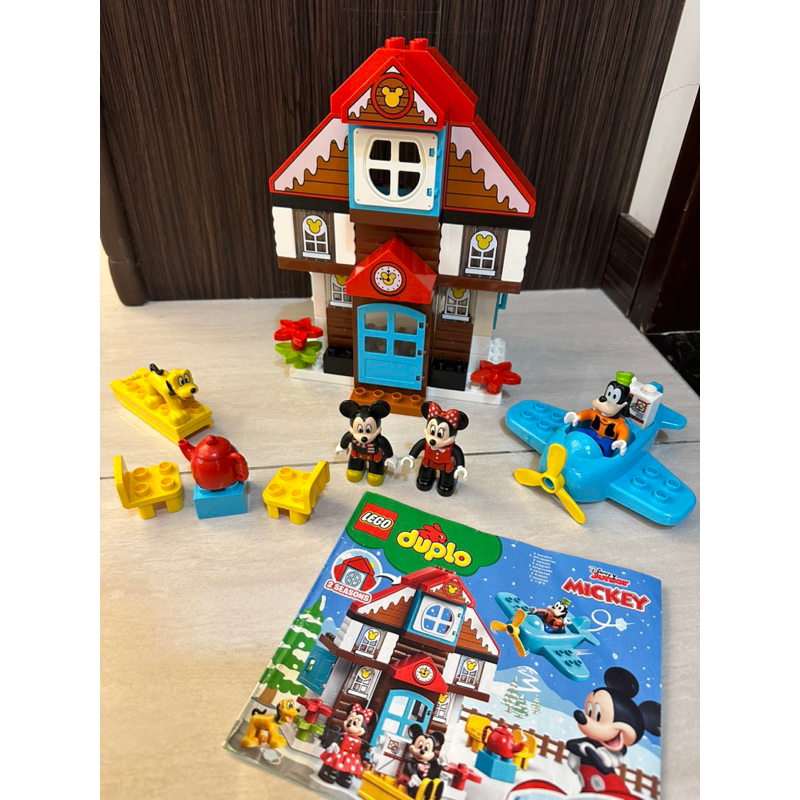 樂高 得寶 米奇度假小屋 LEGO duplo 10889 Mickey's holiday House