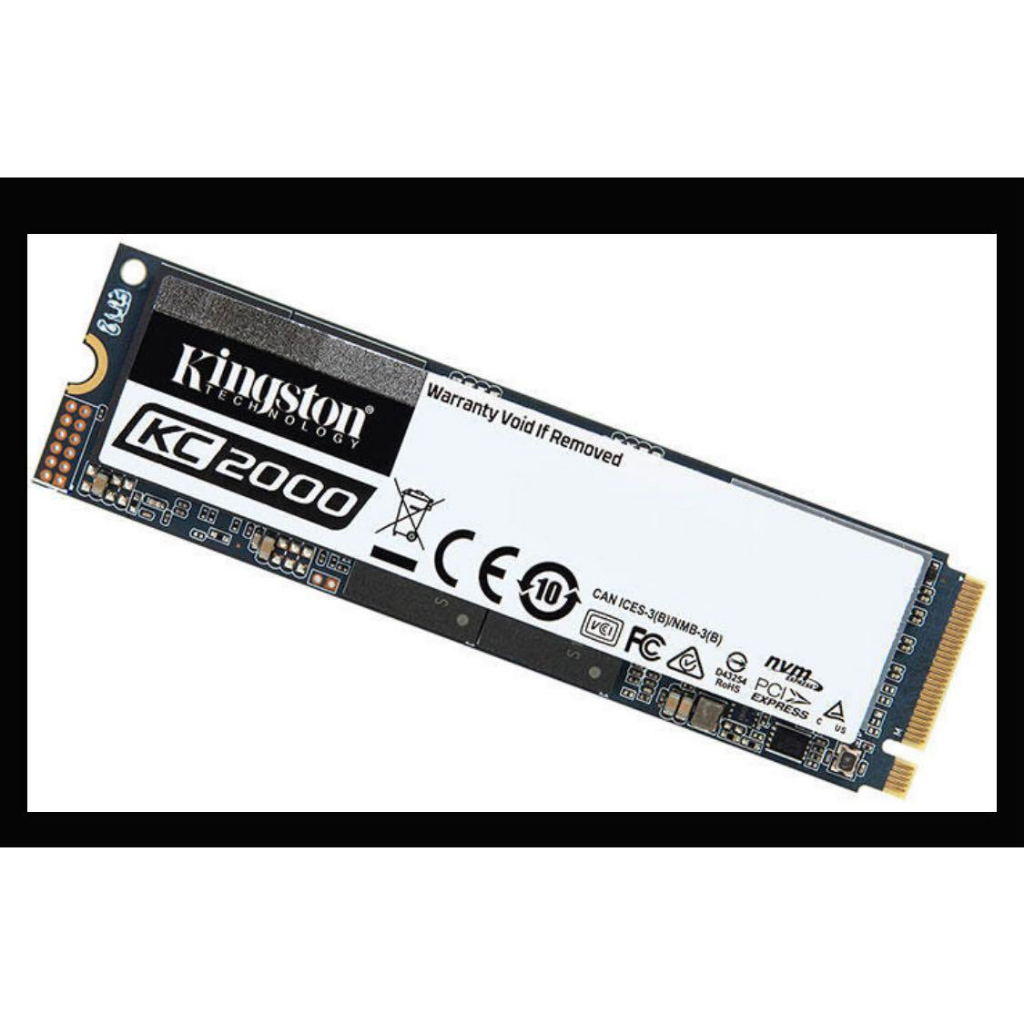 金士頓 Kingston KC2000 256GB  PCIe 3.0 NVMe M.2 SSD