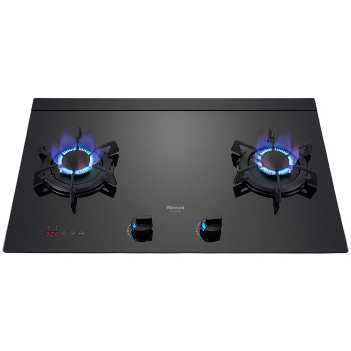 林內牌 LOTUS大面板 定時 二口檯面爐 RB-F2720G(B)