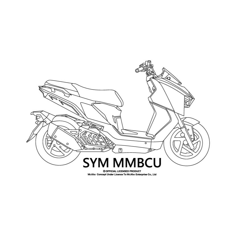 【Nika 設計師T恤】SYM MMBCU  JOYMAX Z 300  CRUISYM 300 GTS 300i-T恤