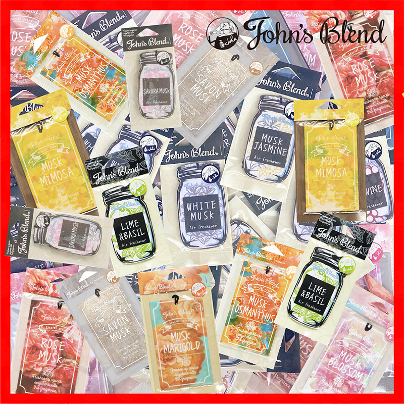 【挑戰蝦皮最低價-日本 John's Blend】香氛片 香片 衣櫥芳香 房間室內芳香 芳香片