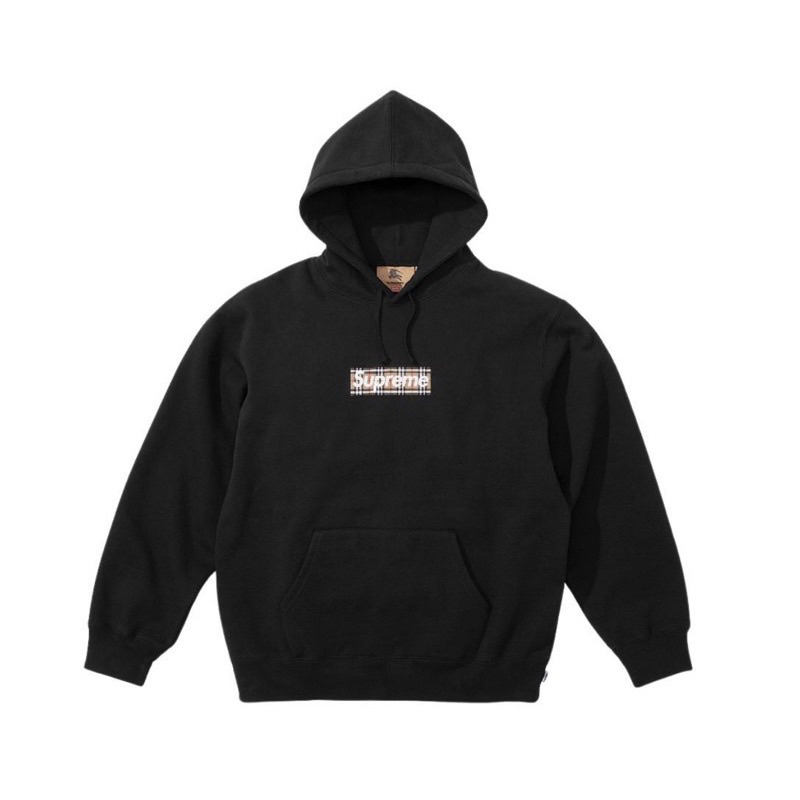 2022 S/S Supreme x Burberry Box Hooded 帽T