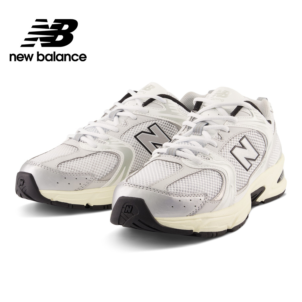 【New Balance】 NB 復古運動鞋_中性_奶油白灰_MR530TA-D楦 530