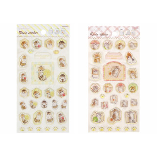 【貓福珊迪 mofusand】 【貓福珊迪 mofusand】 立體貼紙 (共兩款) newii