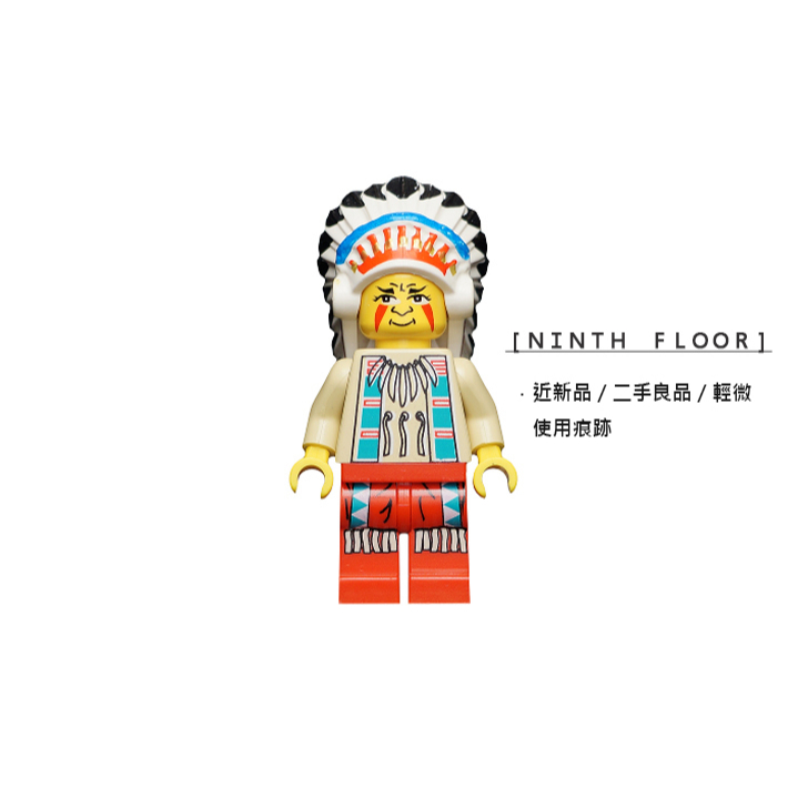 【Ninth Floor】LEGO Western 6709 6746 6763 樂高 西部 印地安 酋長 ww017