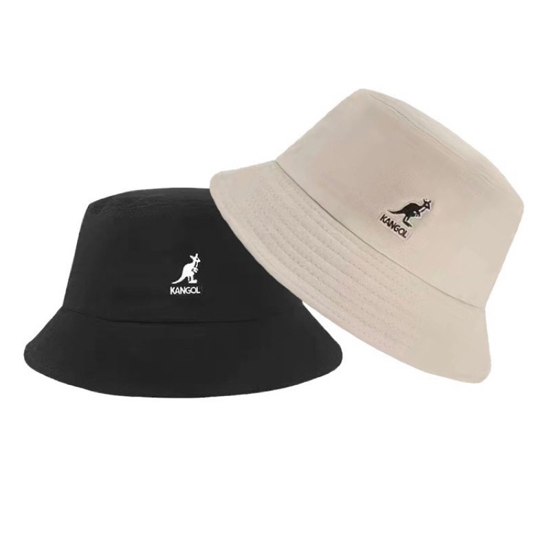 全新Kangol 漁夫帽 圓頂帽 泫雅美雅同款 經典4色 坎戈爾袋鼠 男女日系太陽帽遮陽防曬帽