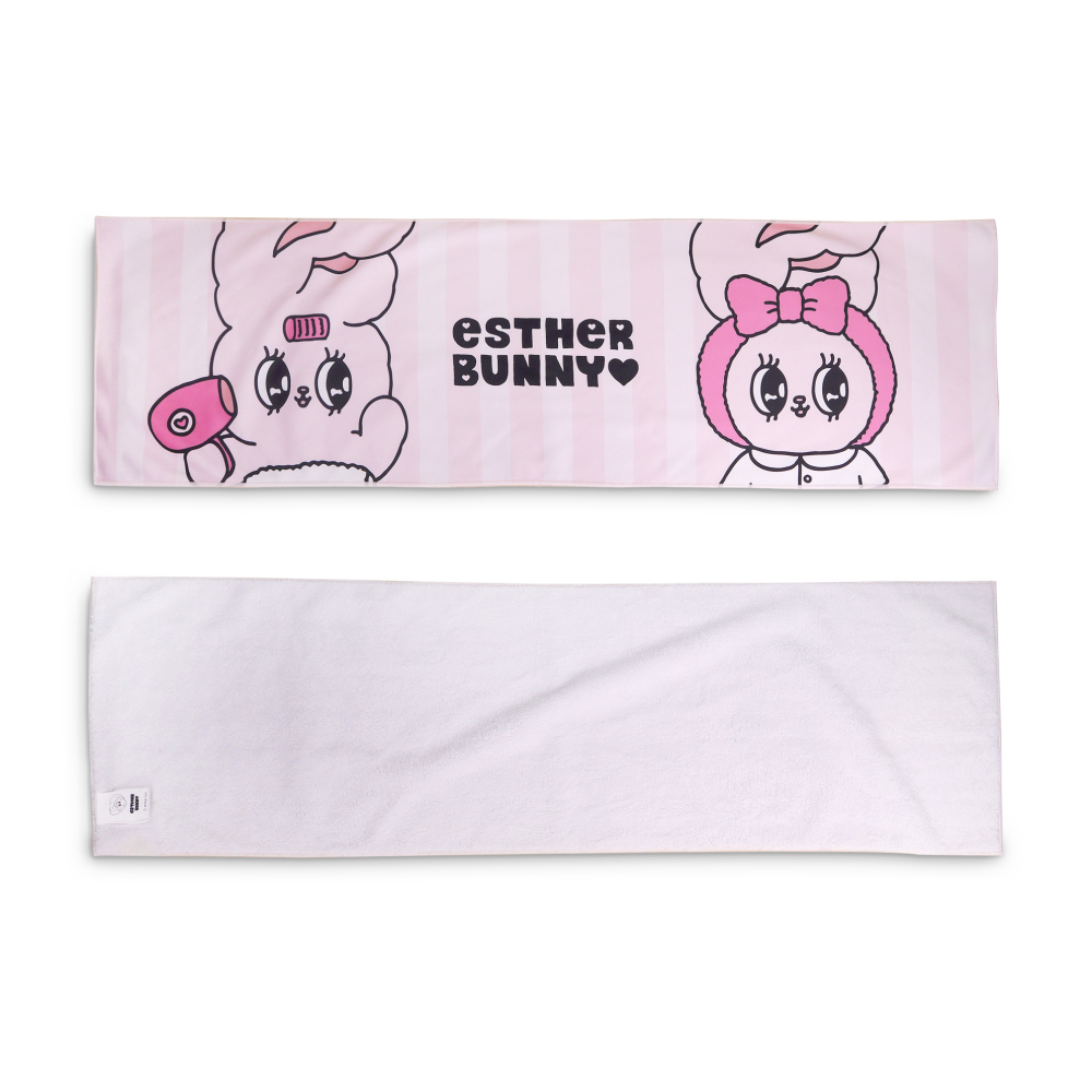 【murmur官方】毛巾｜Esther bunny 艾絲樂小兔（保養小兔）｜超吸水毛巾、運動毛巾