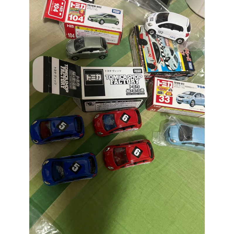 tomica 33 vitz tomica 組合工廠 2代 yaris