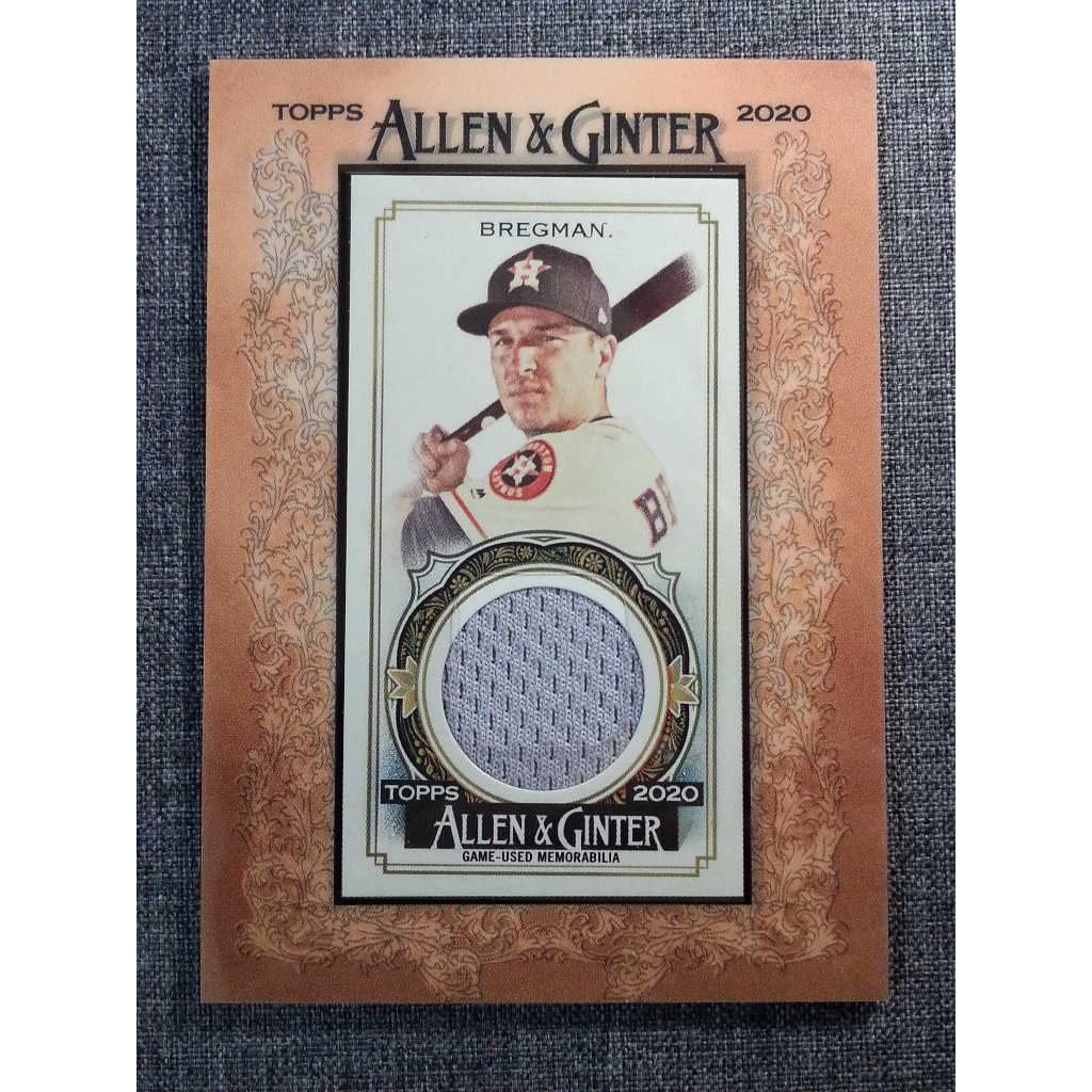 Alex Bregman 太空人隊 球衣卡 2020 Topps Allen and Ginter #MFRABR