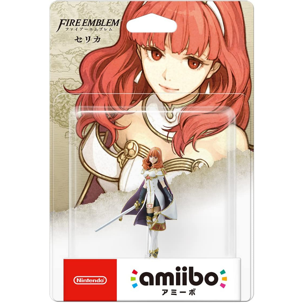 Switch用近距離無線連線NFC連動人偶玩具amiibo 賽莉卡 CELICA 聖火降魔錄無雙系列【魔力電玩】