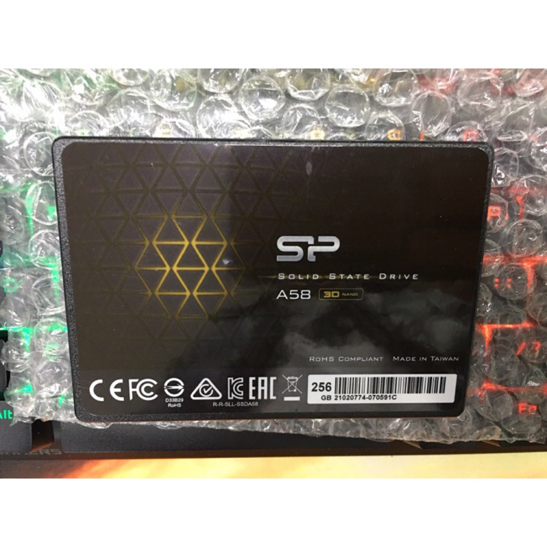 SP A58 SSD 固態硬碟 256G 2.5吋 SATA 3 硬碟 TLC 顆粒 廣穎