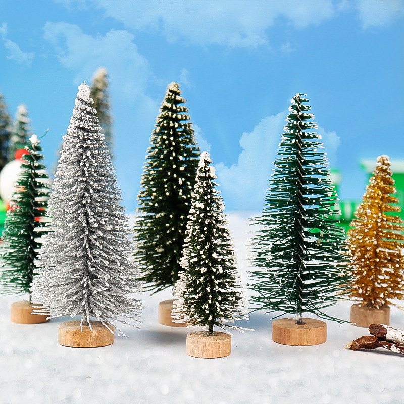 ★好玩家創意館★R52 聖誕樹/雪松樹~有3款顏色，最小5.5公分 、6公分、7公分、9公分高可選購