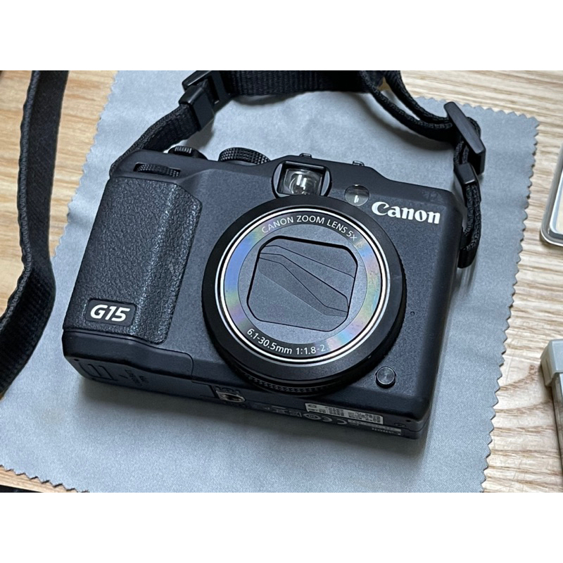 Canon G15 相機 類單眼相機 附多樣配件