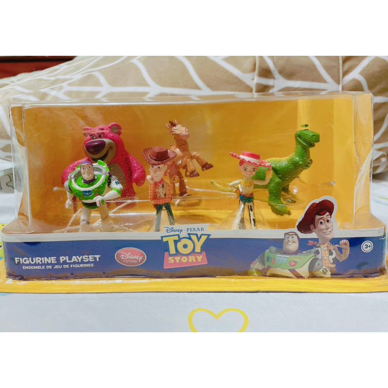 玩具總動員Toy Story 公仔 -胡迪、翠絲、熊抱哥、抱抱龍、紅心馬
