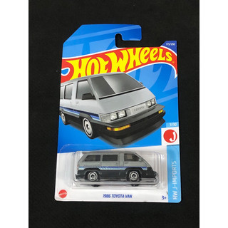風火輪 hot wheels 日本 jdm 1986 豐田 toyota van 灰色 箱型車 普卡