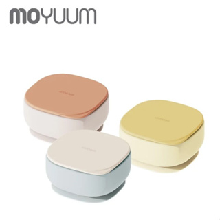 【馨baby】MOYUUM 韓國 白金矽膠兩用吸盤餐碗 顏色可任選 吸盤碗 碗 餐碗 吸盤餐碗 刻度