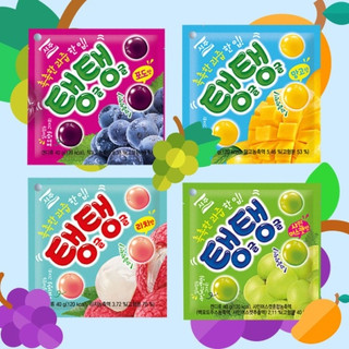【現貨+預購】韓國Seoju Tangle Tangle水果軟糖(荔枝/葡萄/白葡萄/白桃)서주 탱글 탱글
