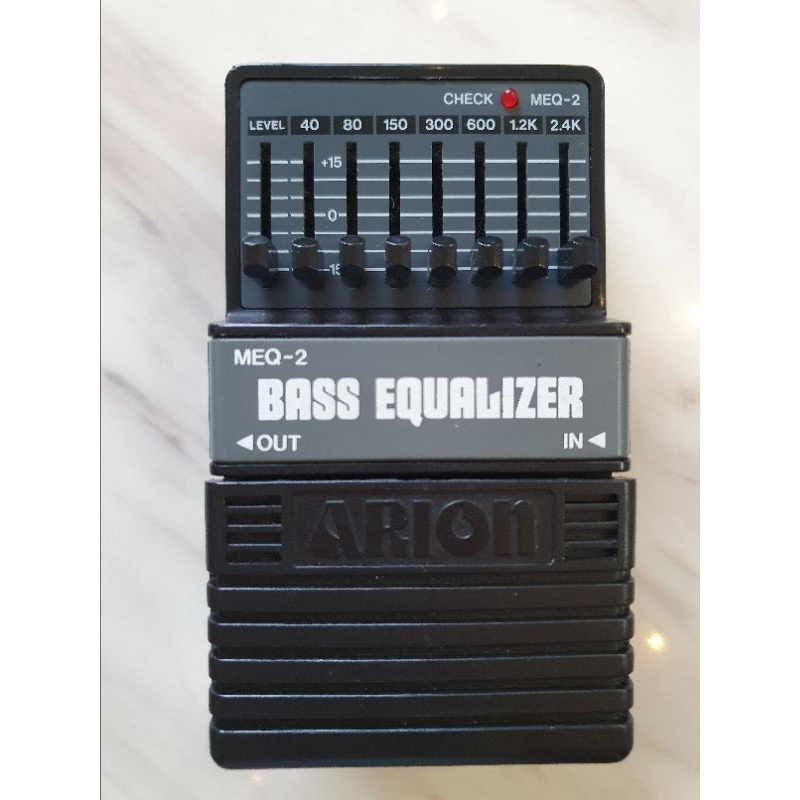 Arion bass Equalizer MEQ-2 等化器 EQ效果器 [EQ] [Bass]