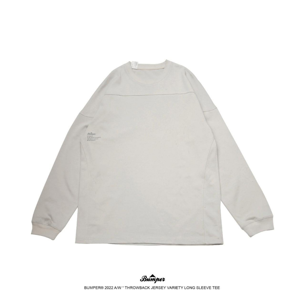 【P.COAST LAB】BUMPER® 2022 A/W 割線長TEE