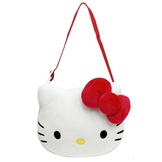 Hello Kitty 經典絨毛系列 多功能置物桶掛袋(吊掛在椅背上) PKTD017W-08