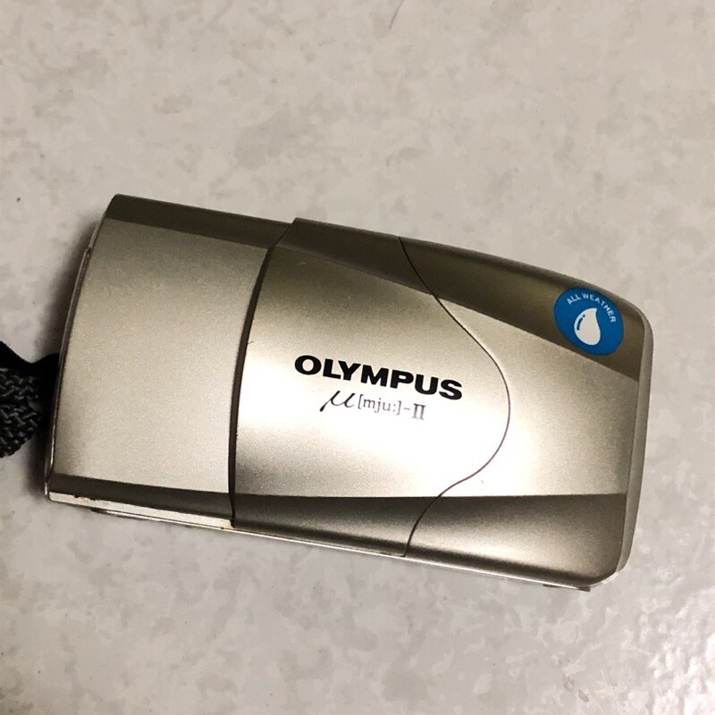 拍照功能正常的Olympus mju II mju2 喵兔美機 定焦35/2.8 (詳見內容描述)