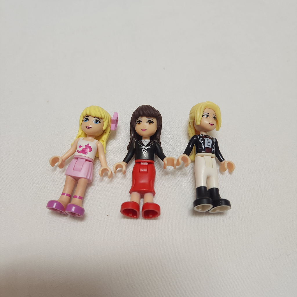 ♡小貓雜貨舖♡ LEGO 小女孩 人型 自組 合售 樂高