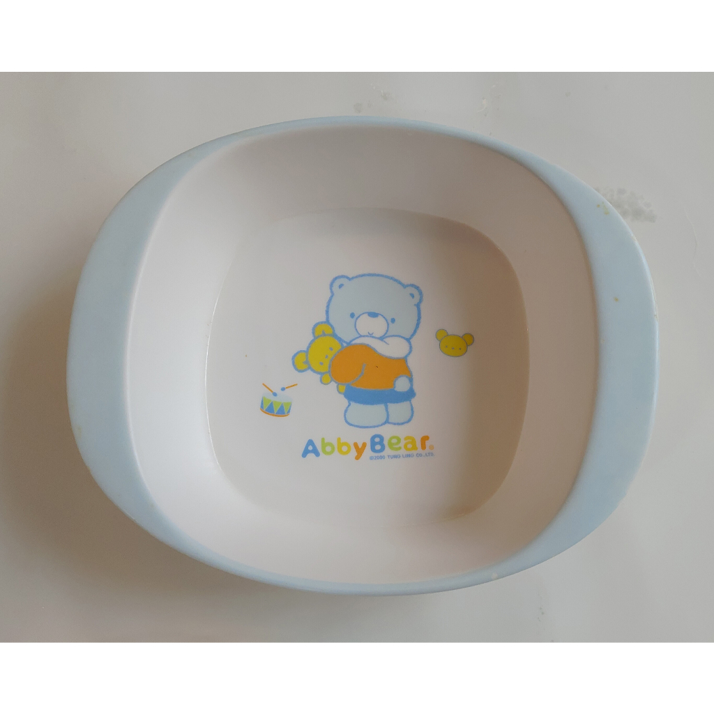 嬰幼兒餐具- Abby bear 小熊餐碗 /  愛迪生EDISON 兒童學習筷 右手  消防員Poro