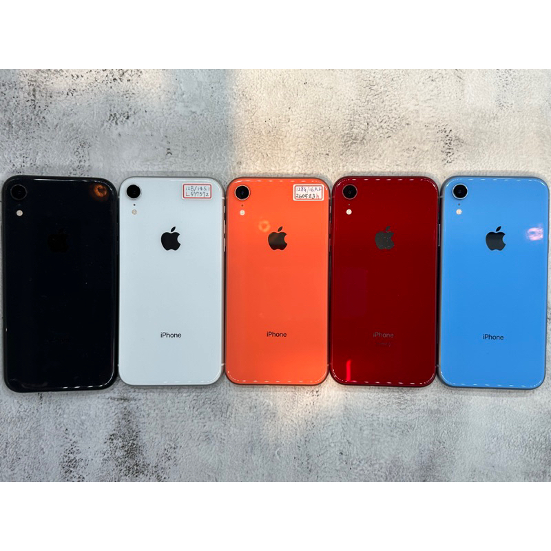 最高折＄5000♠️二手機 iphone XR 64/128/256G 黑/白/紅/藍/橘色 台灣貨