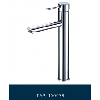 ［TAP］加高 無鉛面盆龍頭 TAP-100078 單孔臉盆水龍頭 日本進口陶瓷閥芯 按壓式落水頭 臺灣製造【免運費】