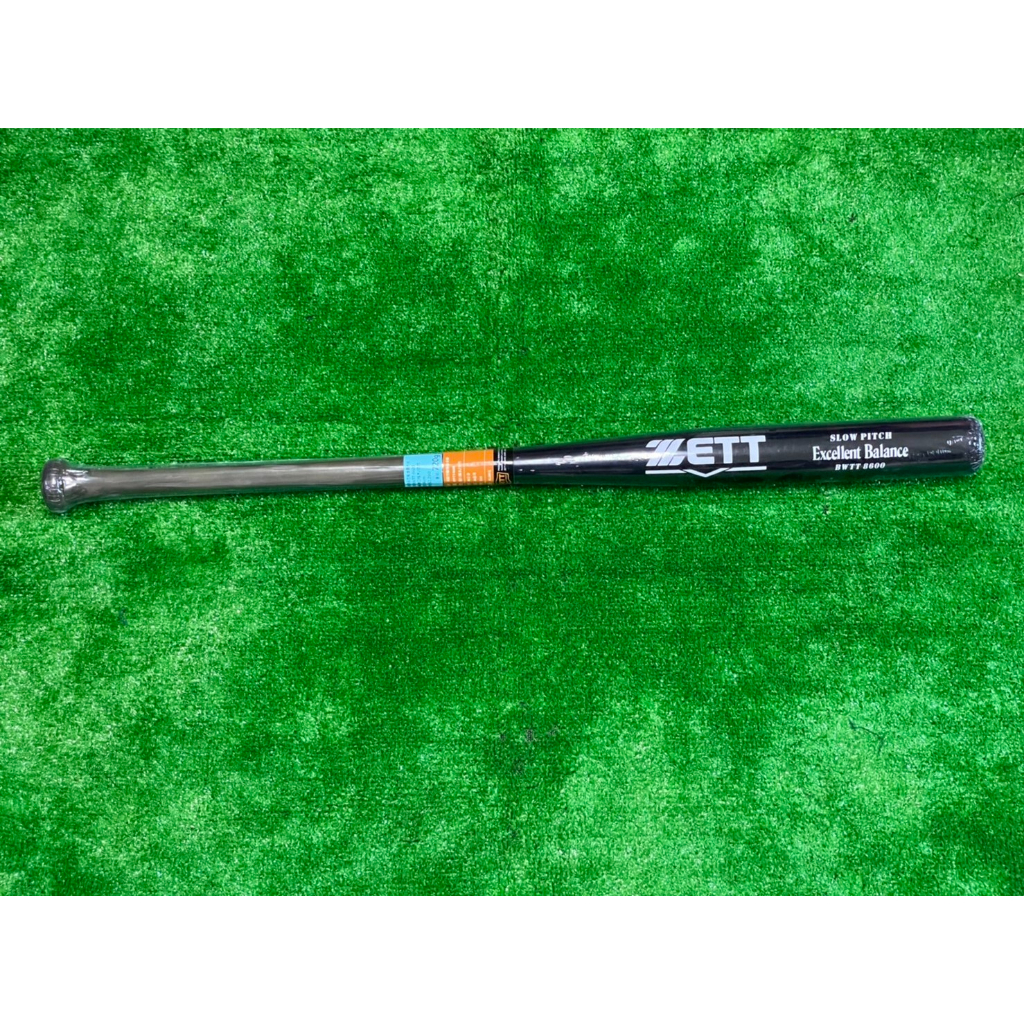 棒球世界全新ZETT 慢速壘球木棒 楓竹球棒 BWTT-8600 特價 黑色