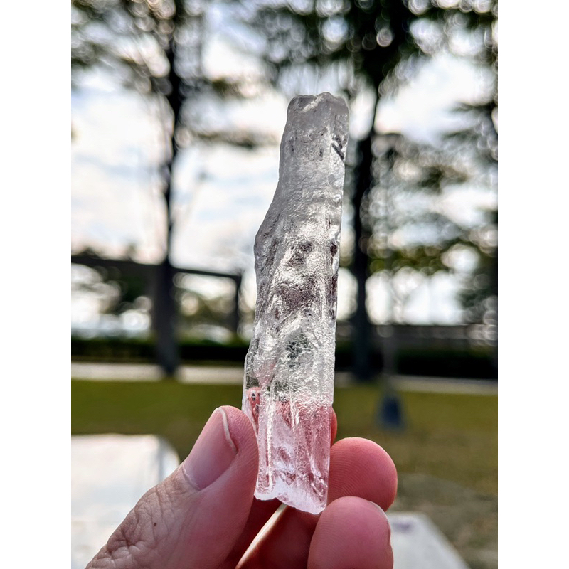 喜馬拉雅涅槃水晶柱（10）冰河水晶。融蝕水晶、身心靈療癒、靈性手術刀、水晶激光柱、高頻率療癒棒