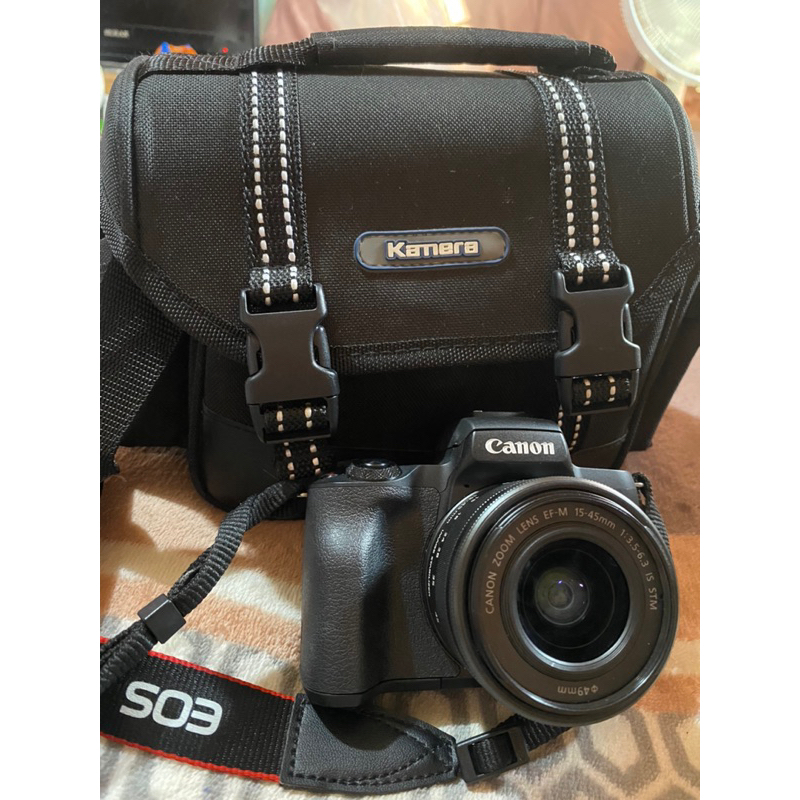 （注意！！無配件）Canon EOS M50 15-45mm整組含鏡頭旅遊相機 相機 Canon 二手 九成新