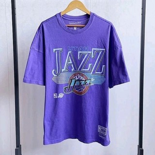 NBA JAZZ NBA 爵士隊 短袖T 嘻哈 饒舌 尺寸M L XL