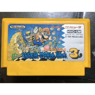 現貨【★土城銀正版FC任天堂紅白機卡帶保證讀取SUPER MARIO 3 超級瑪莉歐 /瑪利 正日版紅白機遊戲日文版卡夾