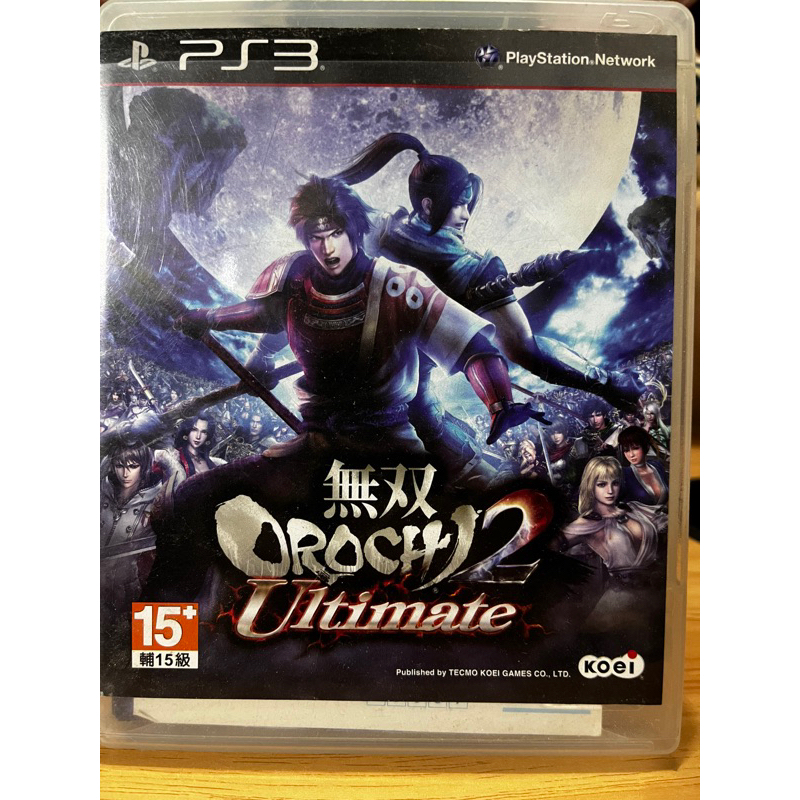 PS3二手片《無雙 OROCHI 蛇魔2 Ultimate》純日版