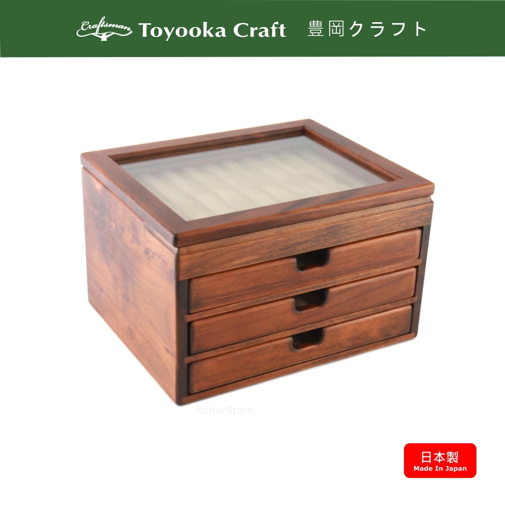 RS櫟舖【日本豊岡Craft】鋼筆 筆盒 筆箱 筆櫃 收納40支 SC100