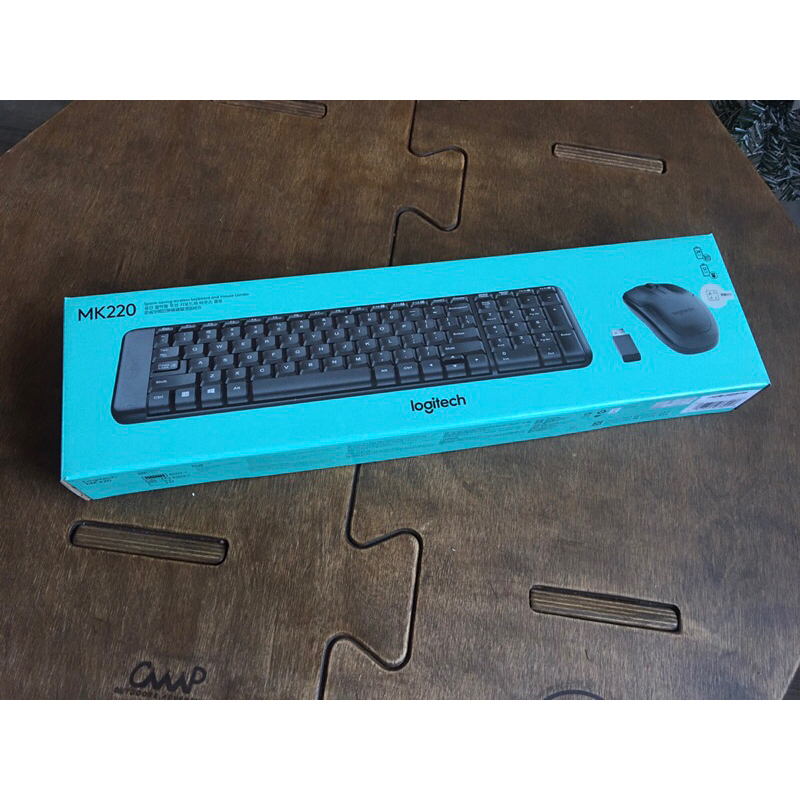 羅技mk220 無線 鍵盤 滑鼠 組