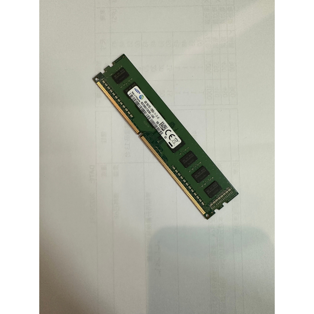 （二手）Samsung 記憶體DDR3 1600 4G M378B5173DB0-CK0