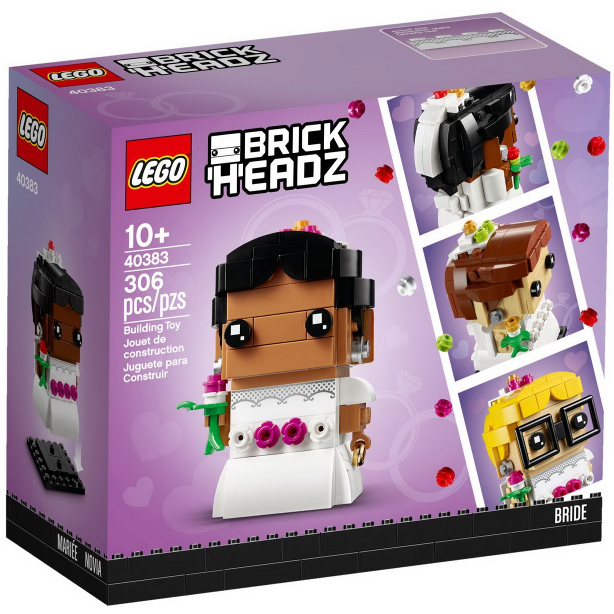 LEGO 樂高 BrickHeadz系列 40383 Bride 新娘 40384 Groom 新郎 全新品